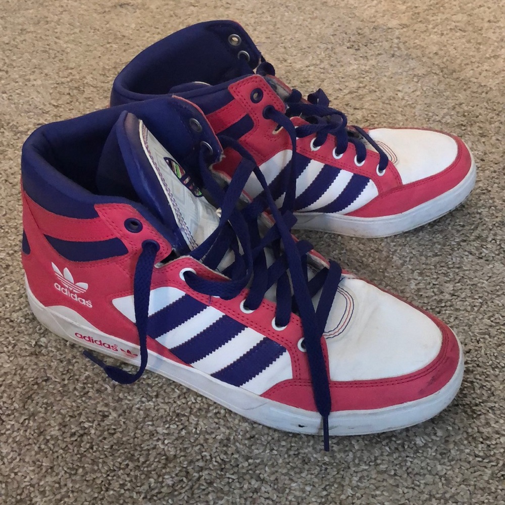 Adidas high tops size 9